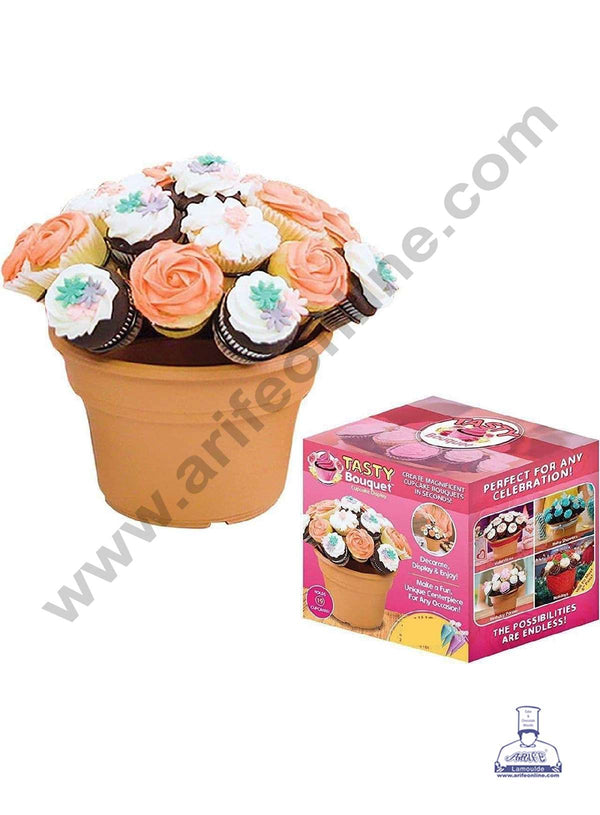 CAKE DECOR™ 19 Cavity Bouquet | Flower Pot Cupcake Display Rack | Stand