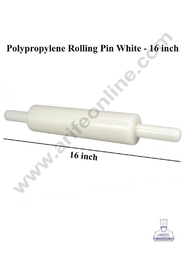 Cake Decor Polypropylene Rolling Pin White - 16 inch