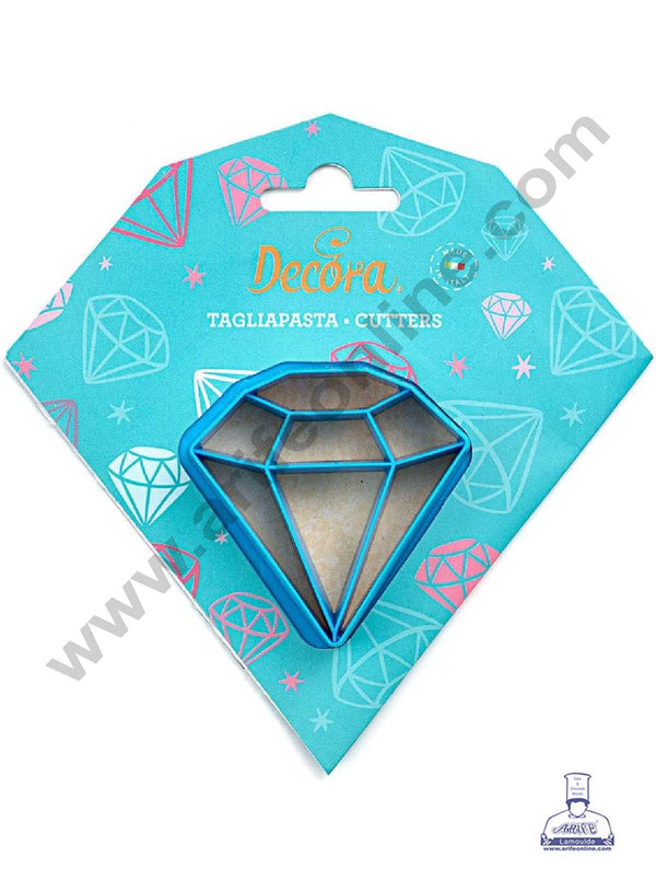 CAKE DECOR™ 1 Piece Diamond Plastic Cutter