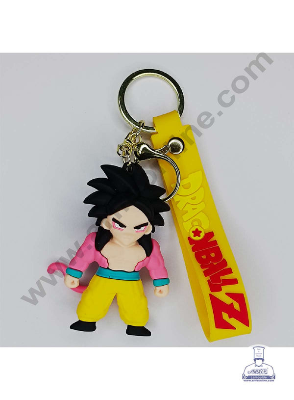 CAKE DECOR™ Goku Key Chain | Dragon Ball Z | Anime | Return Gifts - 1 Piece (Style-02)
