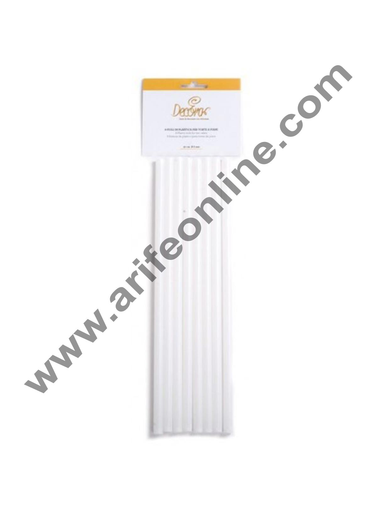 10pcs 30cm) 10Pcs Cake Dowels White Plastic Cake Support Rods