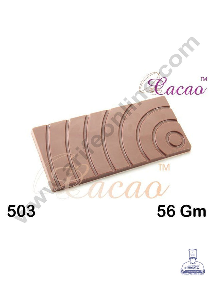 Cake Decor 3 Cavity PVC Chocolate mould Half Round Shaped (1pcs pack)