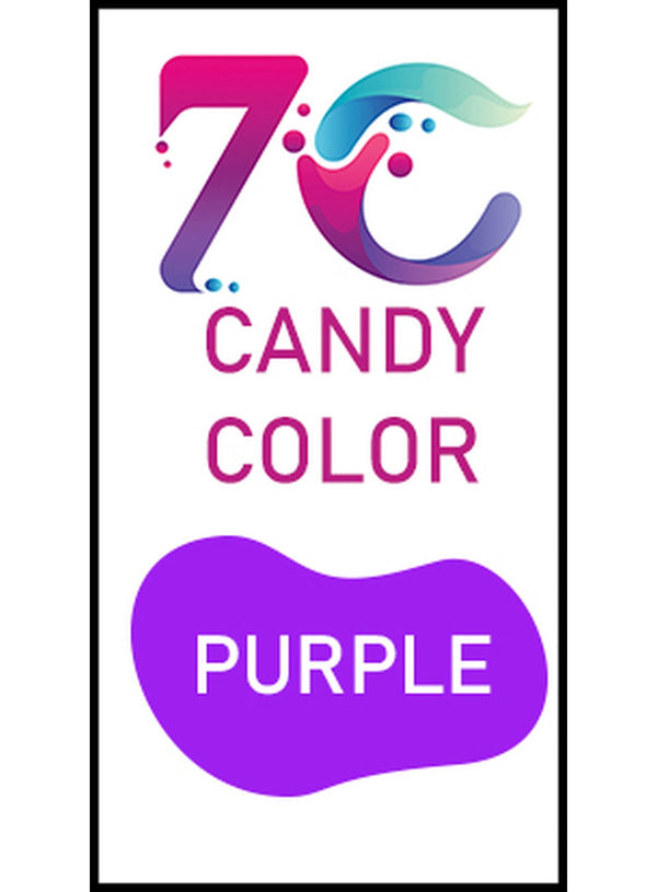 7C Edible Oil Candy Color Food Colouring for Icing, Cakes Decor, Baking, Fondant Colours – Purple