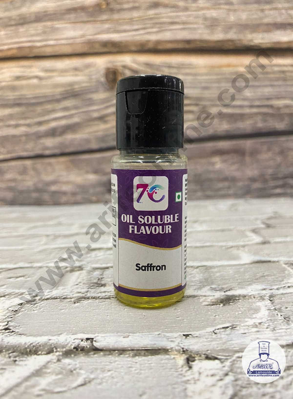 7C Oil Soluble Flavour - Saffron (20 ML)