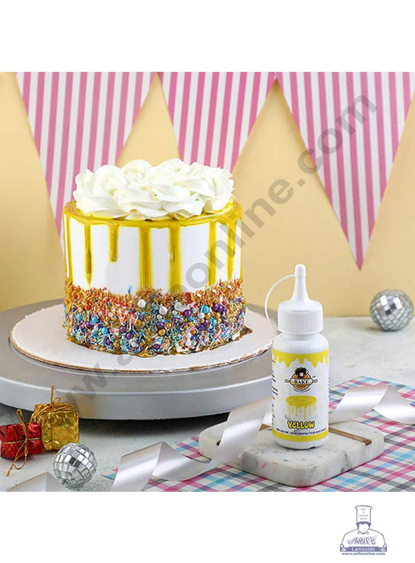 Bake Haven Drips Colour 100 G – Yellow