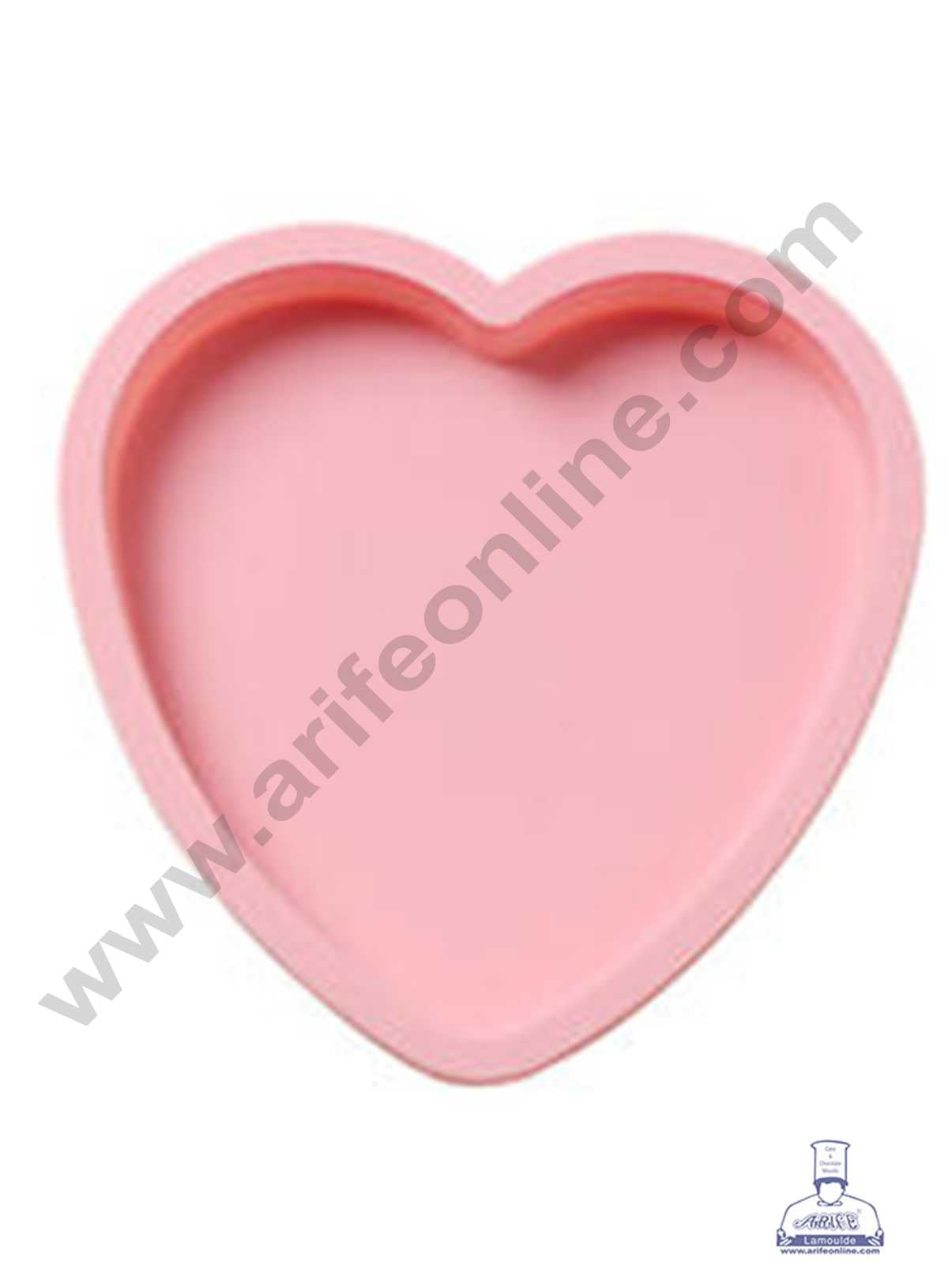 CAKE DECOR™ Big Heart Shape Silicon Cake Mould Silicon Mould (SBSM-175)