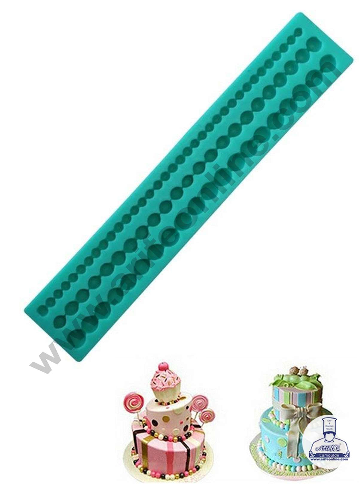 Fondant sale bead mold