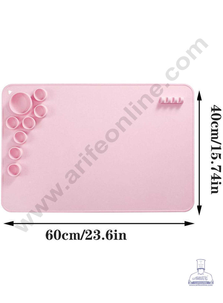 CAKE DECOR™ Silicon Cake Painting Mat Pad For Cake and Cupcake Decorations (SB-PaintingMat)