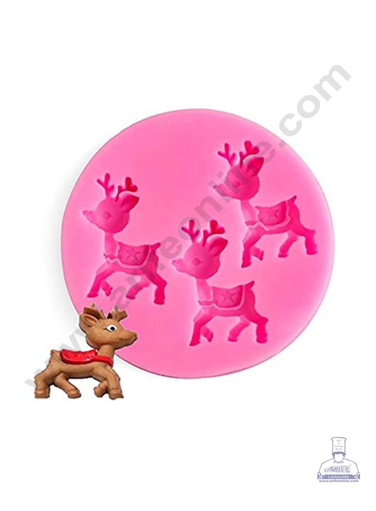Deer top chocolate mold