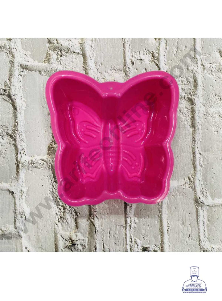 CAKE DECOR™ Small Butterfly Shape Silicon Muffin Mould Silicon Cake Mould (SBSM-869)