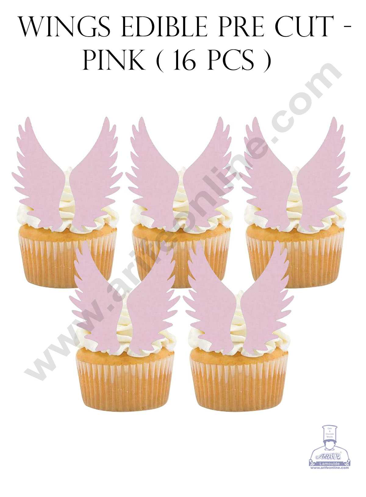 Angel wing cupcakes hotsell