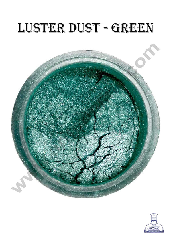 CAKE DECOR™ Luster Dust - Green (10 gm) SB-NELD-Green