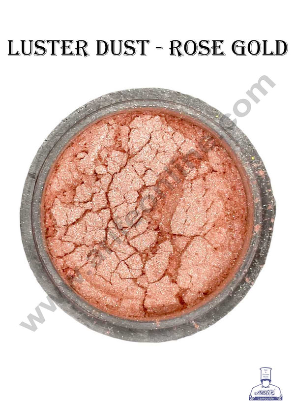 CAKE DECOR™ Luster Dust - Rose Gold (10 gm) SB-NELD-RGold