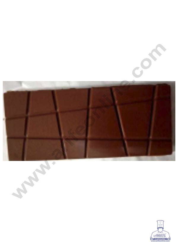 Cake Decor 3 Cavity Stone Wall Bar Shape Mould PVC Chocolate mould (10 pcs pack)