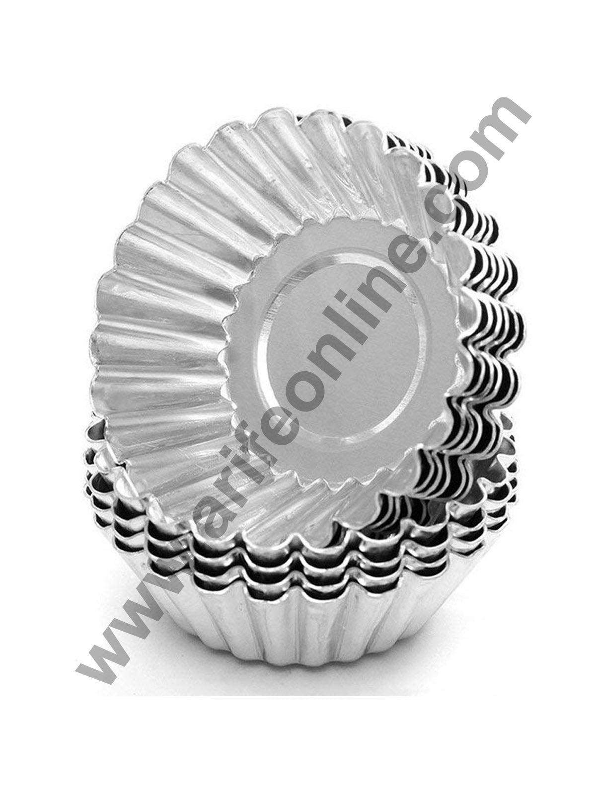 Cake Decor Pcs Flower Shape Aluminum Egg Tart Pudding Mold Mini Cake Mold Muffin Cup Pan Cupcake Tins Baking Pastry Tools