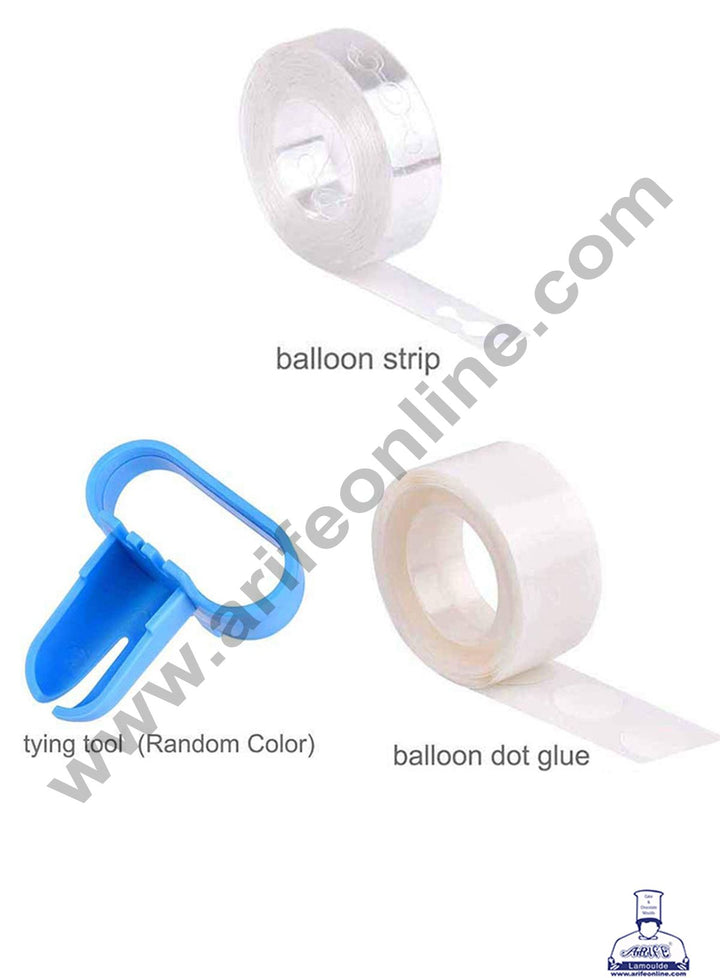 Cake Decor Balloons Package Set For Party Balloon Decoration (Pack of 100 pc )