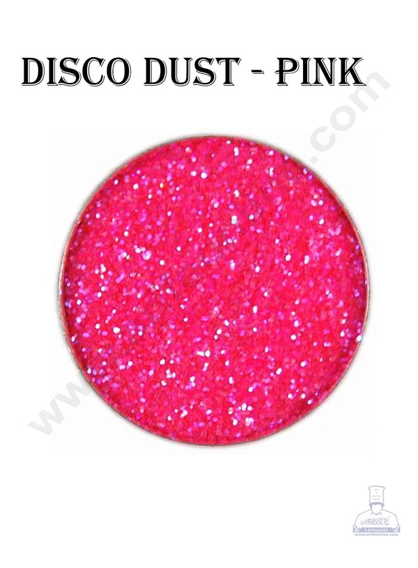 Cake Decor Disco Dust - Pink (10 gm)
