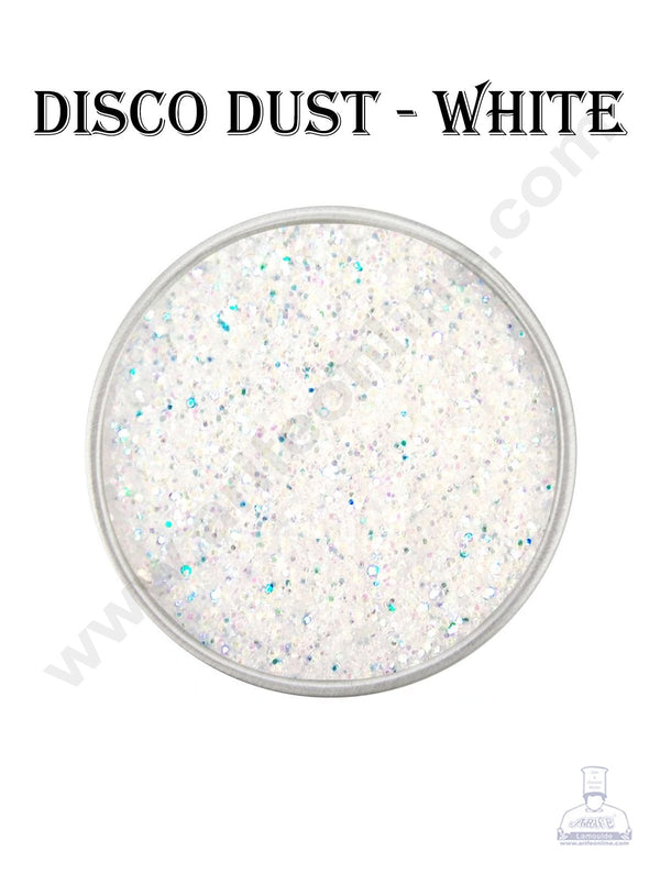 Cake Decor Disco Dust - White (10 gm)