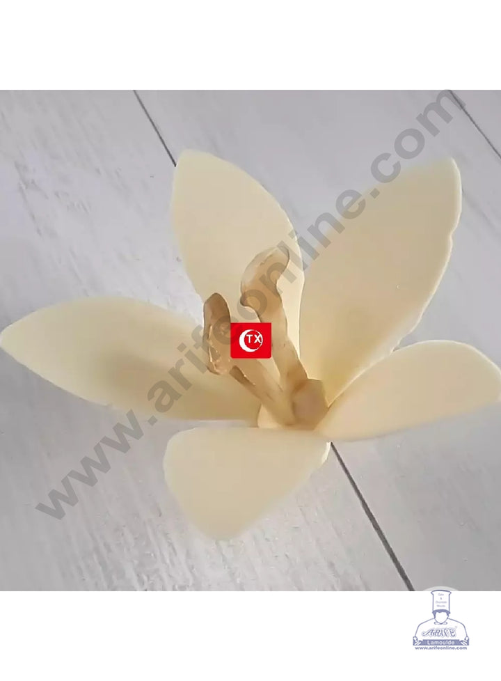 Cake Decor Flower Making Chocolate Stencil Mould - Lily (SBTXF-001)