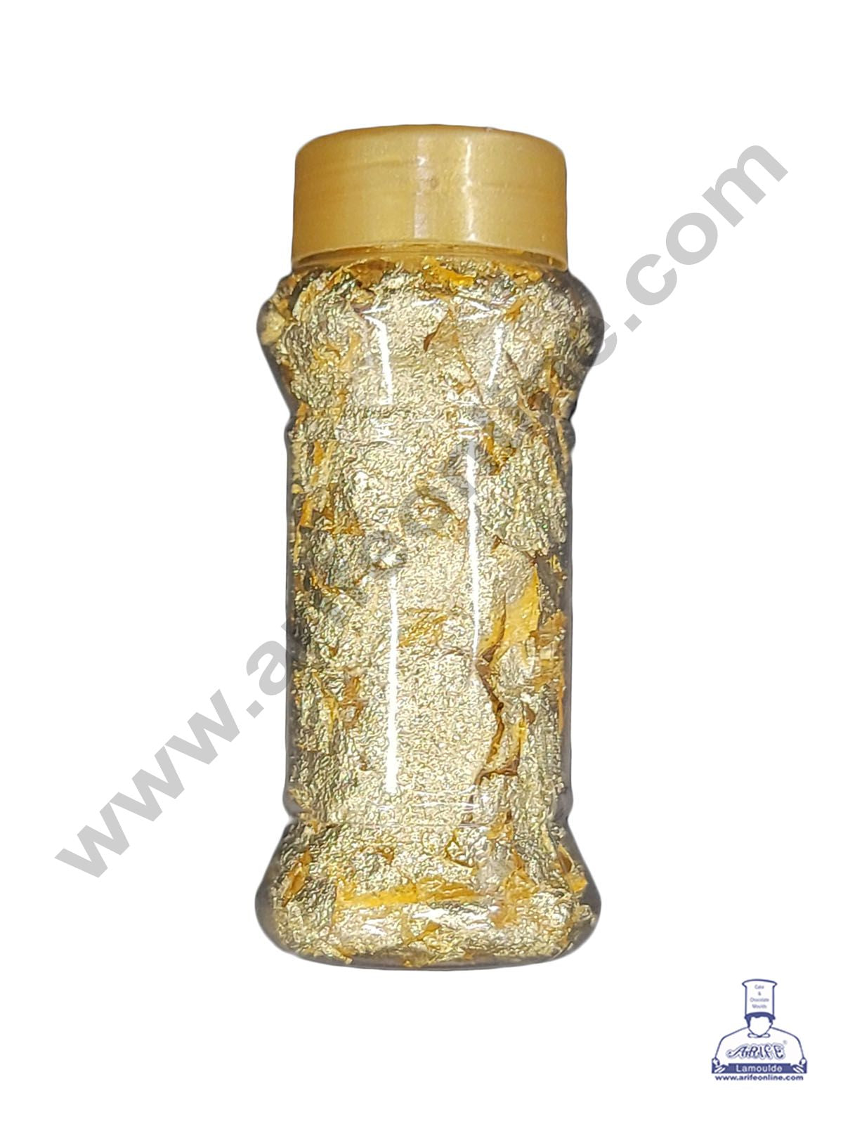 Edible Gold Leaf Flakes [P14578] - $9.95. : , Cakestuff  - your one stop cake and cupcake decorating supplies shop!