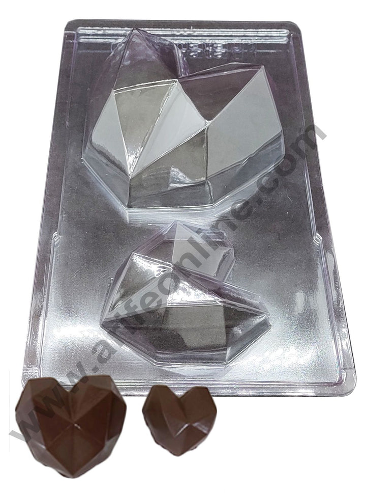 Cake Decor PVC Pinata Moulds - Heart Pinata 2 in 1 - Pinata 01
