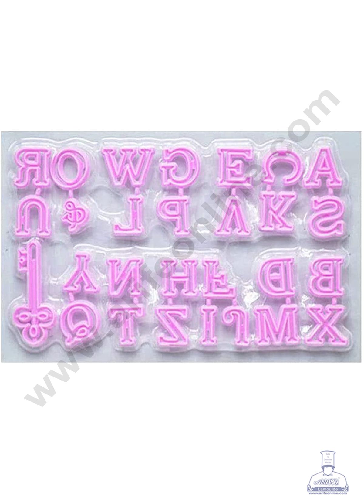 26 Pcs Capital Alphabet Cutters for Cake Decorating, Mini Plastic Fond –  DealYaSteal