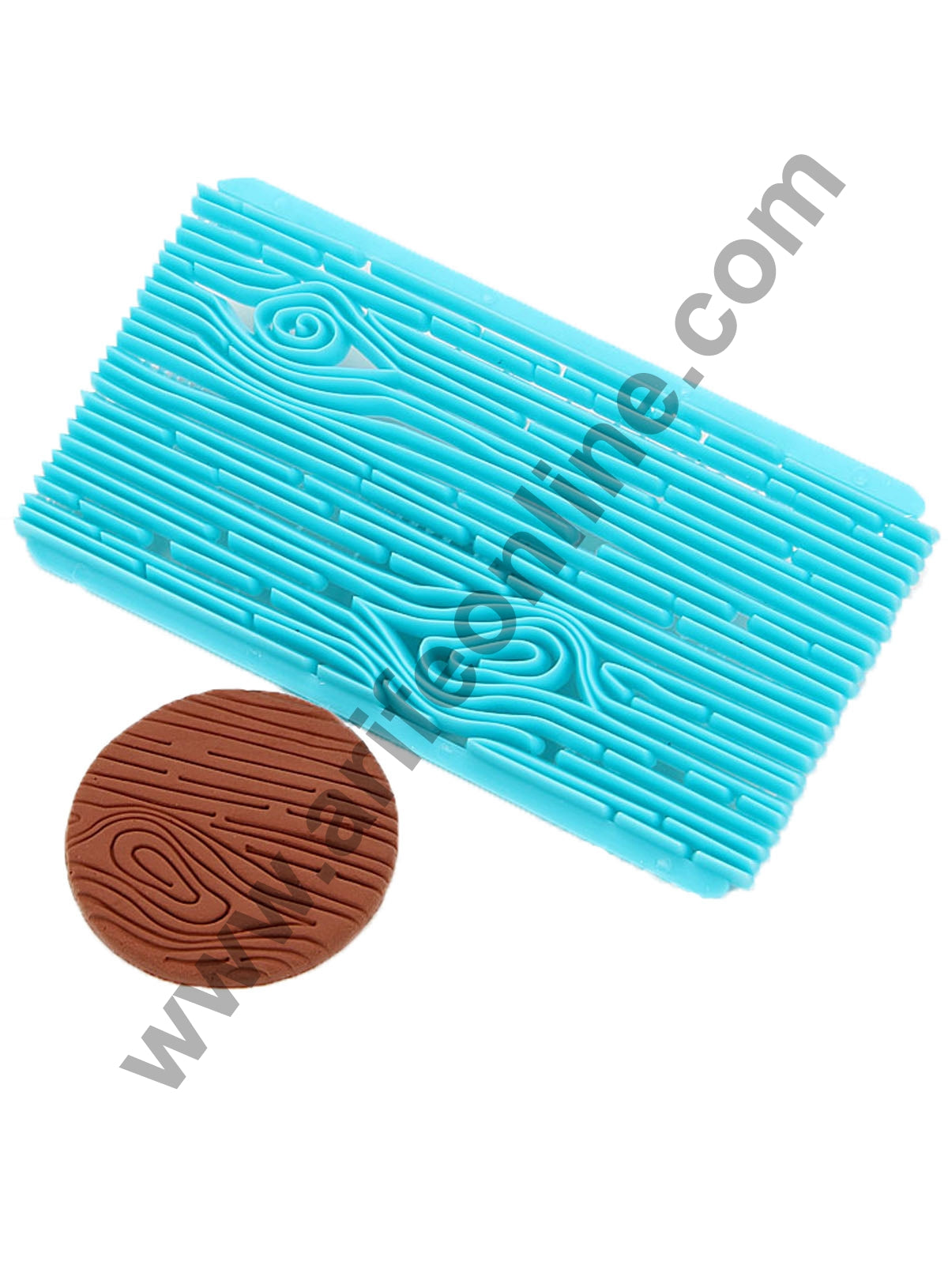 Cake Decor Plastic Tree Bark Shape Quilt Mold Embosser Fondant