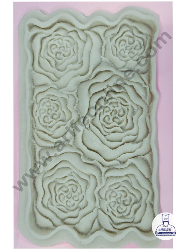 Cake Decor Rose Flower Simpress Silicone Mold Cake Decorating Fondant Gum Paste Icing SBSP-1153YX