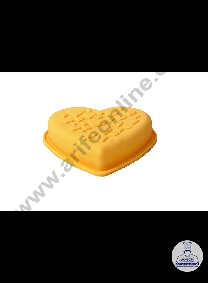 Cake Decor Small Pinata Heart Shape Silicone Cake Mould Silicon Muffin Mold SBSM-759