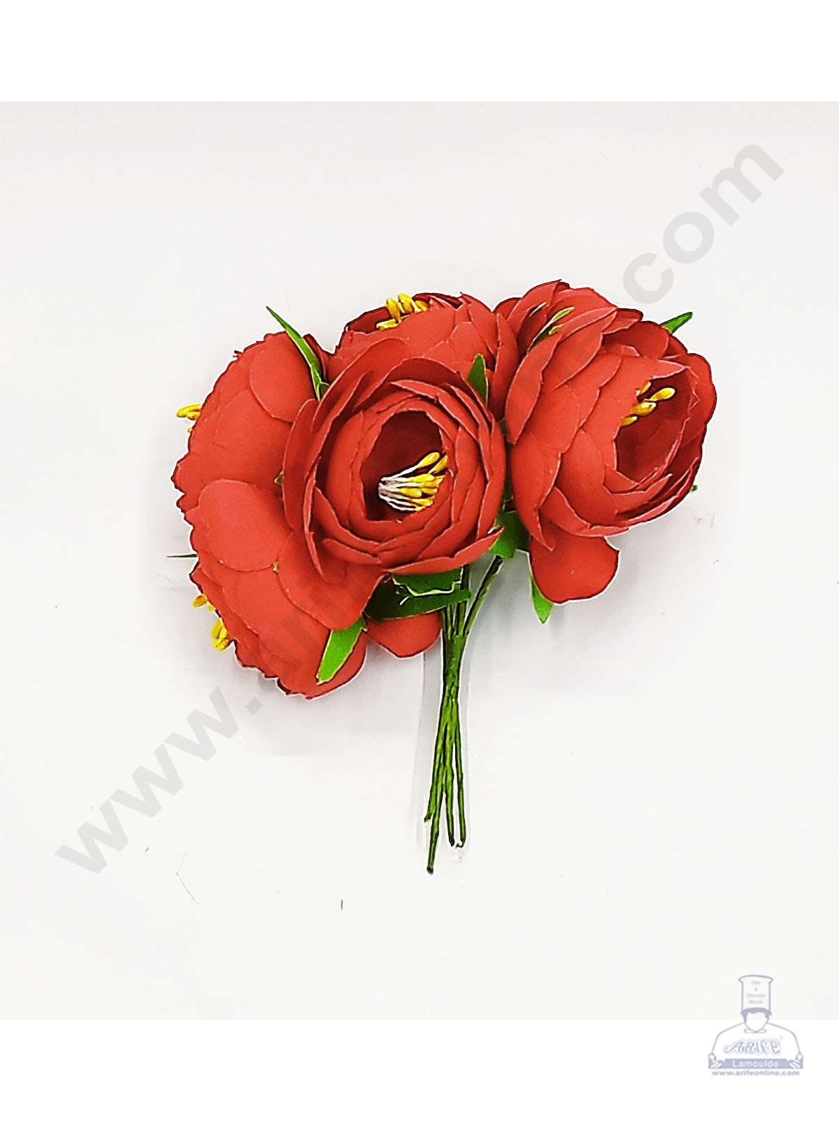 Artificial roses on sale red