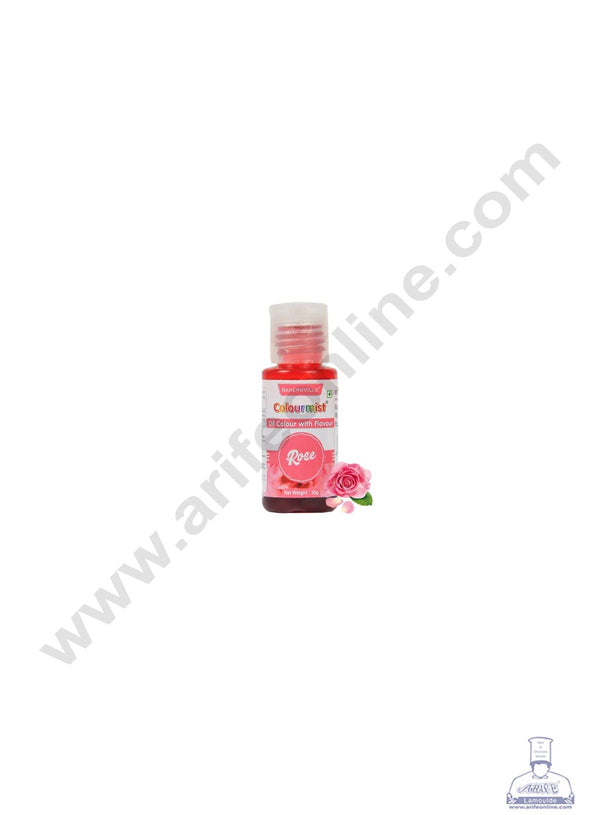 Colourmist Oil Colour With Flavour - Rose ( 30 Gram )