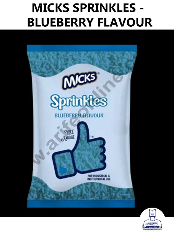 MICKS Sprinkles - Blueberry Flavour (200 G Pack)