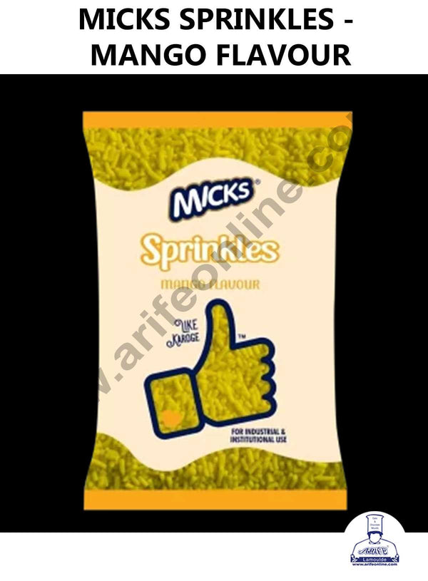 MICKS Sprinkles - Mango Flavour (200 G Pack)