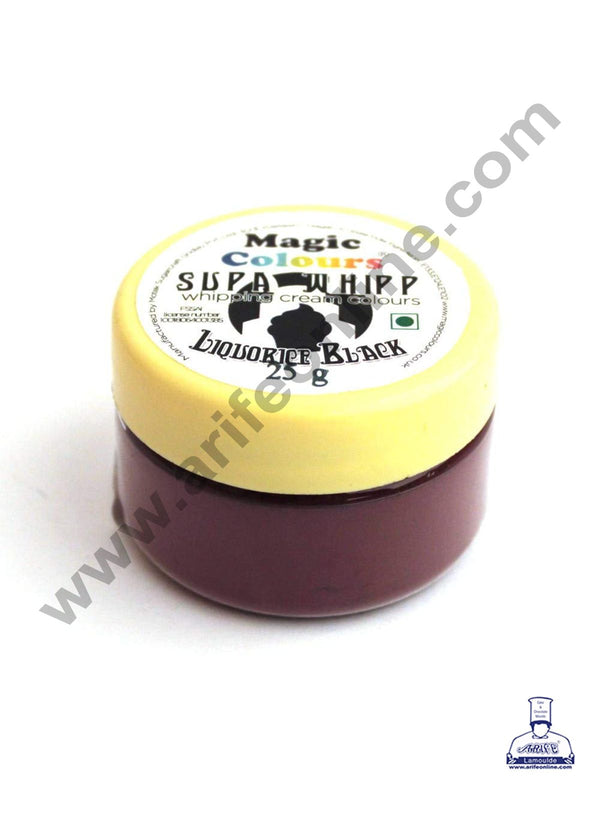Magic Colours Supa Whipp - Whipping Cream Powder - Liquorice Black ( 25g )