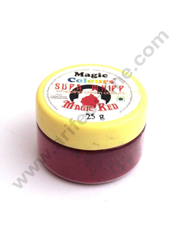 Magic Colours Supa Whipp - Whipping Cream Powder - Magic Red 25gms