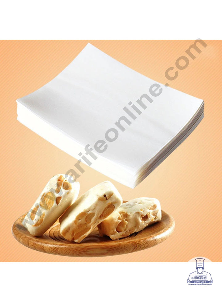 7C Nougat Rice Candy Paper Edible Tasteless Rice Paper - 500 Sheets