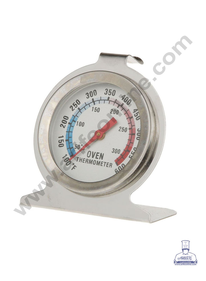 Cake Decor Stainless Steel Oven Thermometer, Silver
