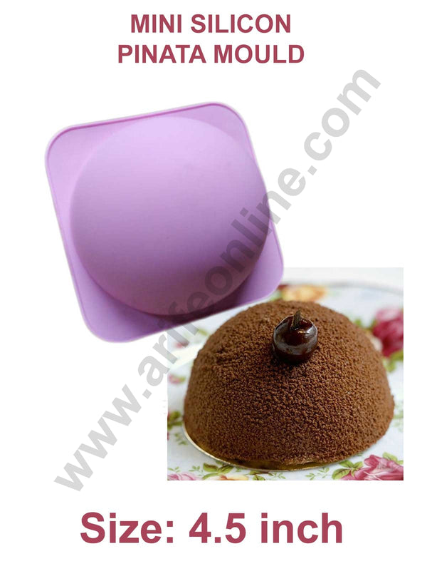 Cake Decor Silicon Mini Half Sphere Half Round Pinata Cake Mould Silicon Moulds SBSM-616-M