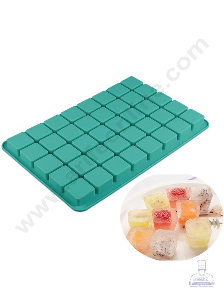 Cake Decor 40 Cavity Square Silicon Ice Cube Mould (SBSM-823)
