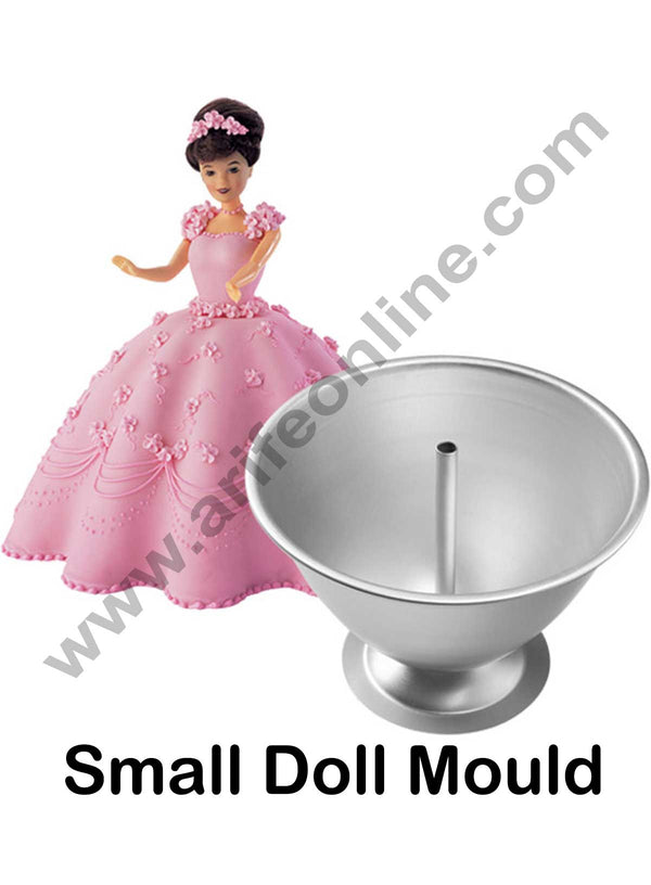 Cake Decor Aluminum Doll Cake Mould, Barbie Cake Molds, Girls Skirt Cake Molds - Small
