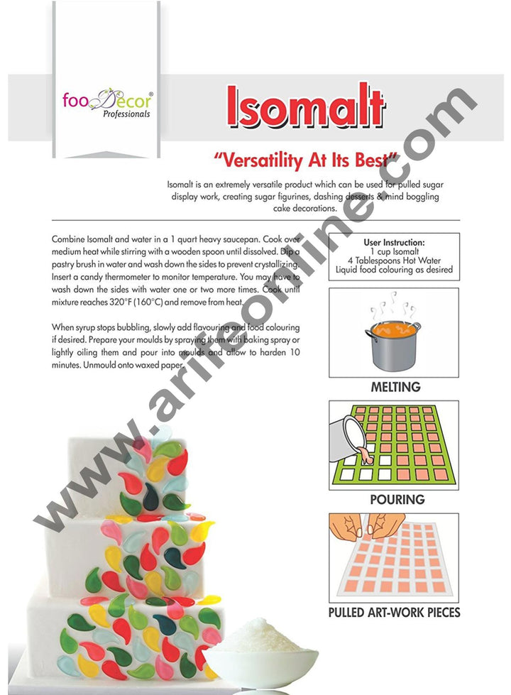 Foodecor Isomalt (neutral), 125gm