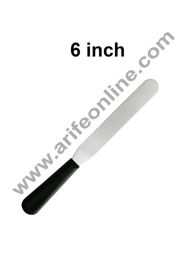 Cake Decor Stainless Steel Cake Palette Knife Icing Spatula - 6 inch/ 1 Piece