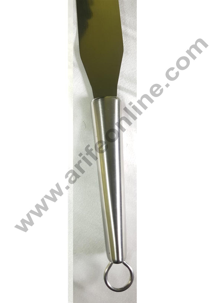 Cake Decor Stainless Steel Cake Palette Knife Icing Spatula With Steel Handle- 8 inch/ 1 Piece