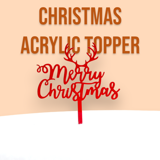 Christmas Acrylic Toppers