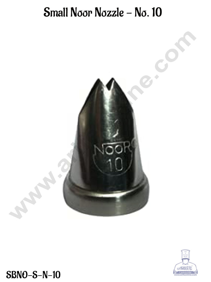 CAKE DECOR™ Small Noor Icing Tip Nozzle 10 Shape Icing Nozzle