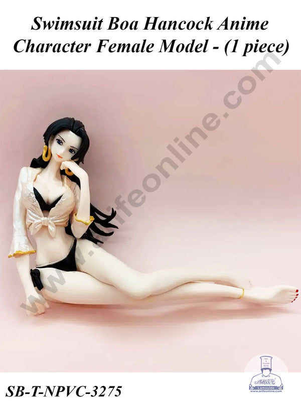 CAKE DECOR™ 1 Piece Swimsuit Boa Hancock Anime Character Female Model(SB-T-NPVC-3275)
