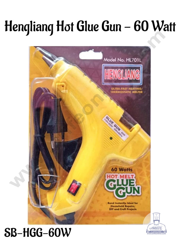 CAKE DECOR™  Hengliang Hot Glue Gun - 60 Watt | SB-HGG-60W|