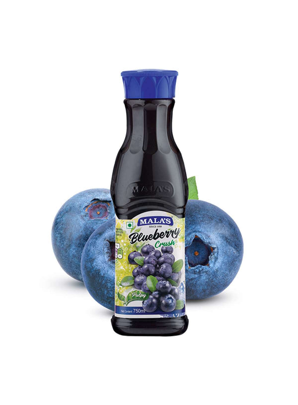 MALA'S Blueberry Crush 750ml PET Bottle