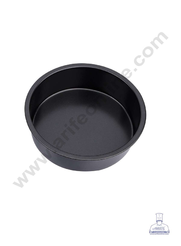 CAKE DECOR™ Loose Bottom Round Cake Mould Nonstick Cake Mould Removable Base Cake Mould 6.2 x 2.3 inch (16 x 6 cm)