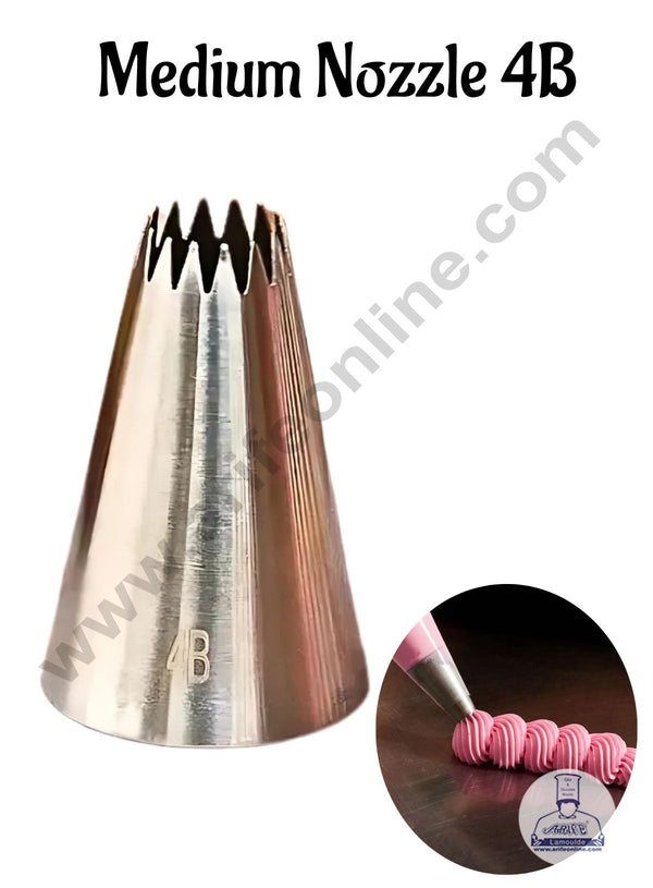 Medium Nozzle - No. 4B Piping Nozzle - CAKE DECOR™